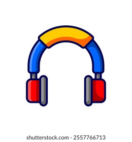Headphone illustration. Headphone icon. Vector headphone.