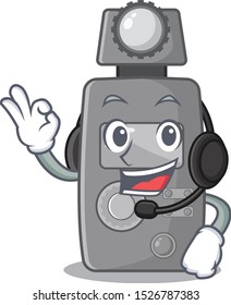 With headphone light meter with in the character