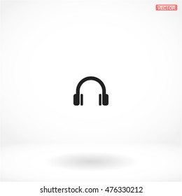 headphone . line vector icon