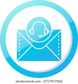 Headphone Line vector Icon Design