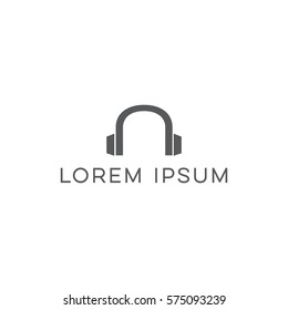 headphone logo design