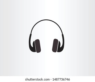 Headphone Logo Icon Design Template Stock Vector (Royalty Free ...