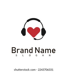 headphone logo music people technology chat symbol