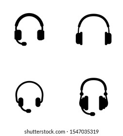 headphone logo vector illustration eps10