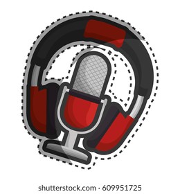 headphone music device icon