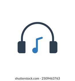 Headphone Music Icon - Customer Support Icon