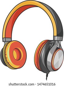 Headphone Music and Sound Ear Phone
