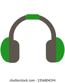Headphone speaker mike icon