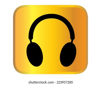headphone for support or service