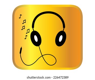 headphone for support or service