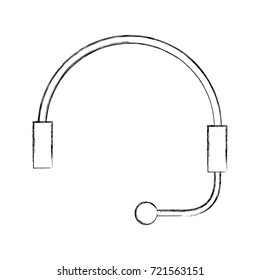 headphone for support or service customer