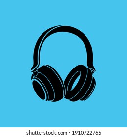 Headphone vector art and graphics