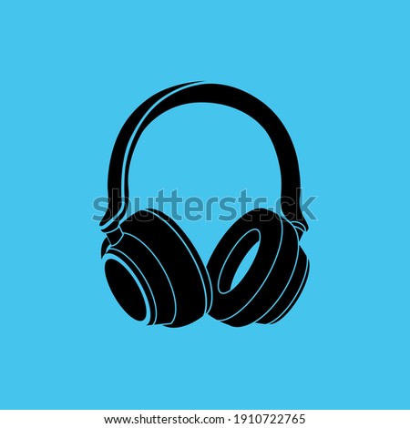 Headphone vector art and graphics