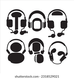 Headphone  Vector Art, Icons and silhouette