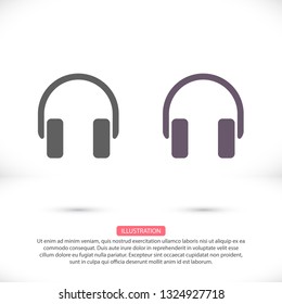 headphone Vector icon