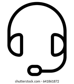 Headphone Vector Icon