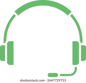 Ícone de vetor de fone de ouvido. Pode ser usado para impressão, aplicativos móveis e da Web.