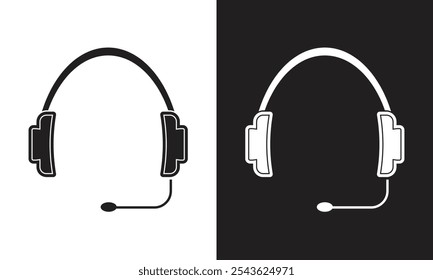 Headphone Vector Icon two variation