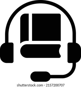 headphone  Vector illustration on a transparent background. Premium quality symmbols. Glyphs vector icons for concept and graphic design. 

