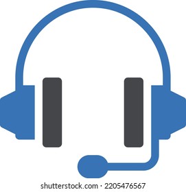 headphone Vector illustration on a transparent background. Premium quality symmbols. Glyphs vector icons for concept and graphic design. 

