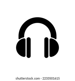 headphone vector. music icon, operator icon, service icon, and headphone icon. flat style - stock vector.	
