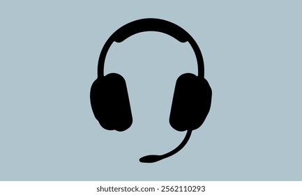 Headphone Vector Music sign stock illustration