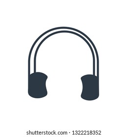 headphone vector symbol icon