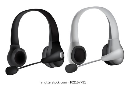 Headphones.
