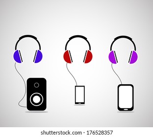 The headphones
