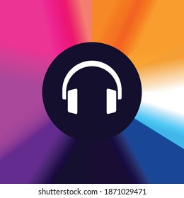 Auriculares - botón Icono de aplicación