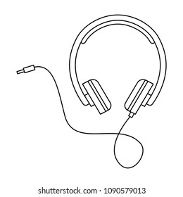 headphones cable plug music volume