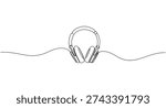 Headphones continuous one line drawing vector illustration,Music Headphones Line Art Vector Illustration,
Modern Headphones Minimal Icon Isolated on White