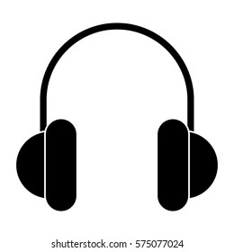 headphones device vr gadge pictogram