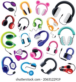 dispositivos auriculares con fondo de cables