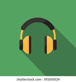 headphones green