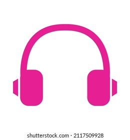 headphones headset icon vector graphic illustration