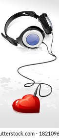 Headphones and Heart