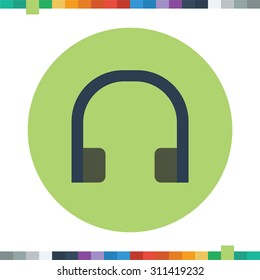 Headphones icon.