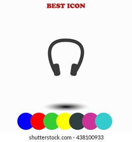 Headphones icon.