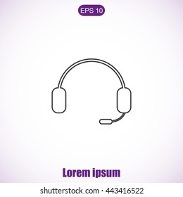 Headphones icon

