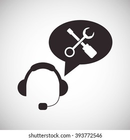 Headphones icon design