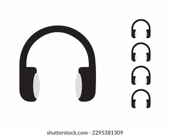 Headphones icon design, simple hedphone symbol, headset vector illustration

headphones, music, audio, isolated, sound, headset, white, stereo, technology, equipment, black, earphones, headphone, obje