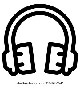 Headphones icon design, vector illustration, best used for presentations