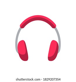 Headphones icon. Earphones symbol vector