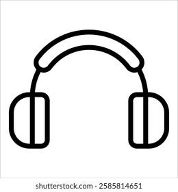 Headphones Icon Element For Design
