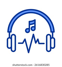 Headphones Icon Element For Design