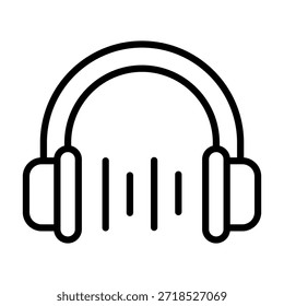 Auriculares Icon Element para el diseño
