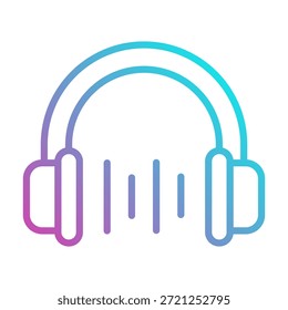 Auriculares Icon Element para el diseño