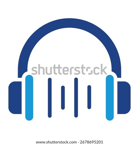 Headphones Icon Element For Design