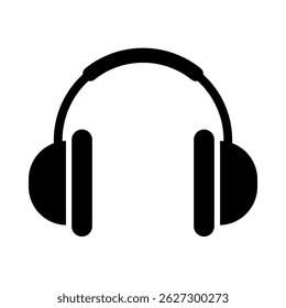 Headphones icon Glyph Icon Design For Personal And Commercial Use